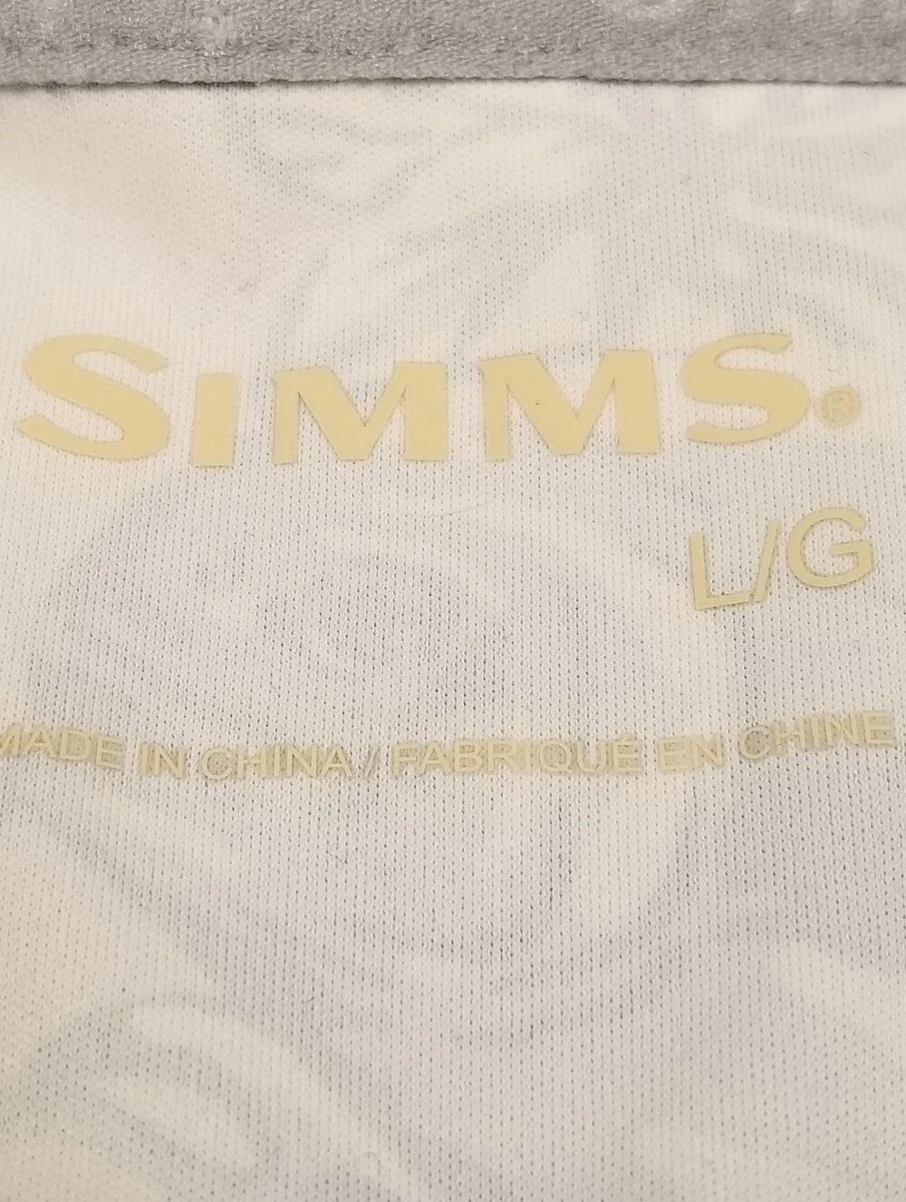 Simms Intruder Hoody Performance Fishing Mens Large Tropical Floral Fish Print
